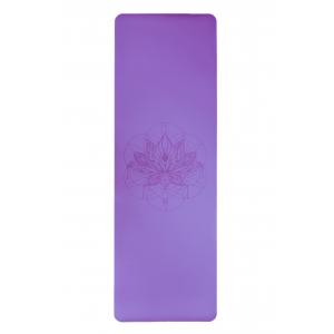 Lótuszos jógamatrac természtes PU gumi bevonattal/ lila Lótuszos jógamatrac természtes PU gumi bevonattal/ lila