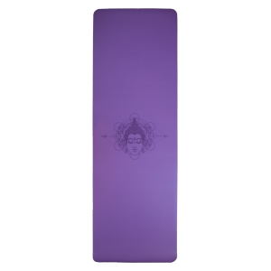 Buddhás jógamatrac  természtes PU gumi bevonattal/lila - Lila Buddhás jógamatrac  természtes PU gumi bevonattal/lila - Lila