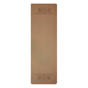 Öko-barát parafa jógamatrac mandalával  Öko-barát parafa jógamatrac mandalával