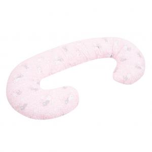 Univerzális szoptatós párna C alakú New Baby Nyuszi  - Rózsaszín Univerzális szoptatós párna C alakú New Baby Nyuszi  - Rózsaszín