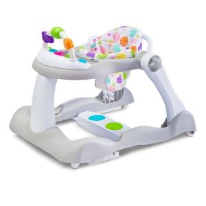 Gyerek bébikomp Bounce Toyz 3az1-ben  - Szürke Gyerek bébikomp Bounce Toyz 3az1-ben  - Szürke